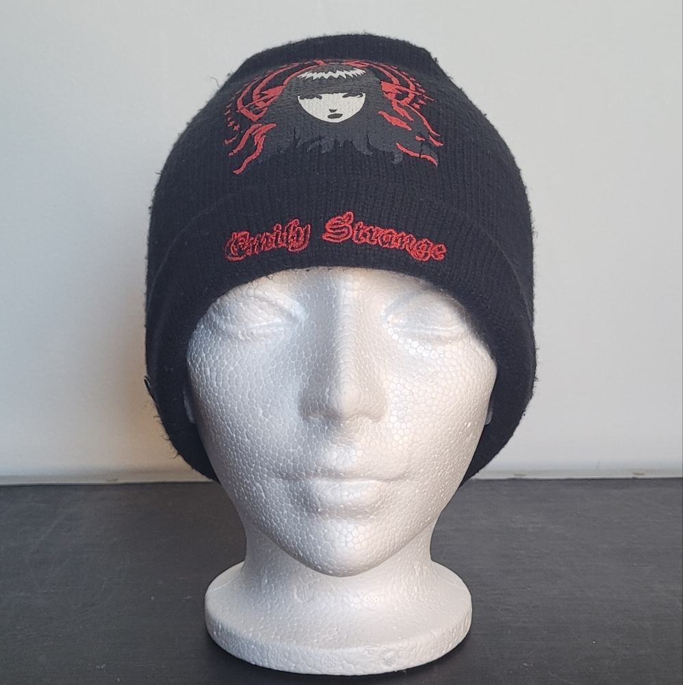 Emily the Stange Black Beanie